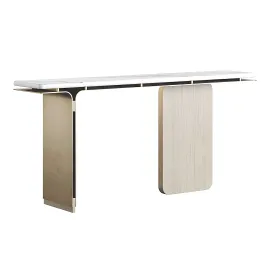 Olivya stone denos console table